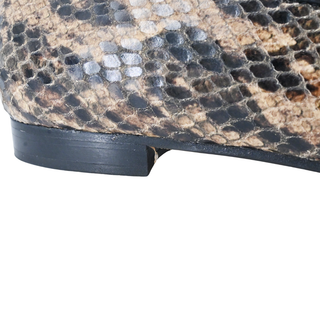 M.GEMI | Animal-Print Embossed Loafers