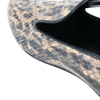 M.GEMI | Animal-Print Embossed Loafers