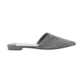 PRADA | Gray Suede Mules