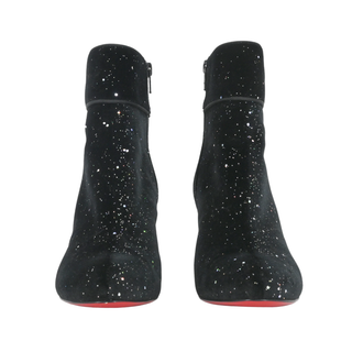 CHRISTIAN LOUBOUTIN | Moulamax Velvet Glitter Booties