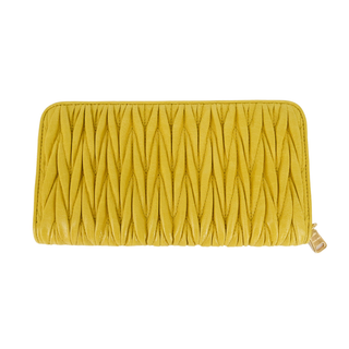 MIU MIU | Ananas Matelasse'Lux Zip Wallet