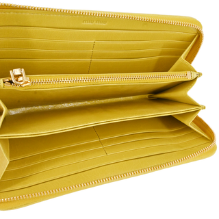 MIU MIU | Ananas Matelasse'Lux Zip Wallet