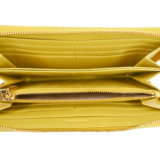 MIU MIU | Ananas Matelasse'Lux Zip Wallet