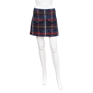 VERONICA BEARD | Lucy Plaid Mini Skirt