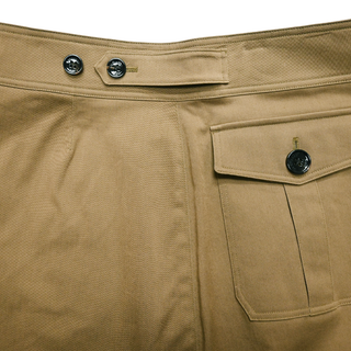 BURBERRY BRIT | Olive Cargo Button Mini Skirt