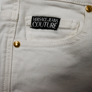 VERSACE JEANS COUTURE | White Cotton Jeans