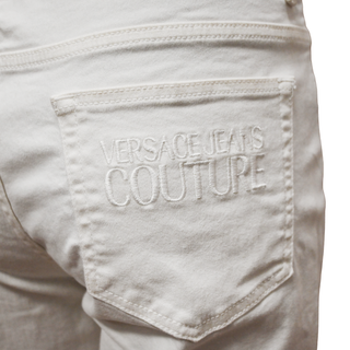 VERSACE JEANS COUTURE | White Cotton Jeans