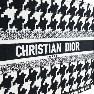 DIOR | Houndstooth Small Dior Book Tote