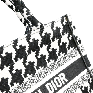 DIOR | Houndstooth Small Dior Book Tote