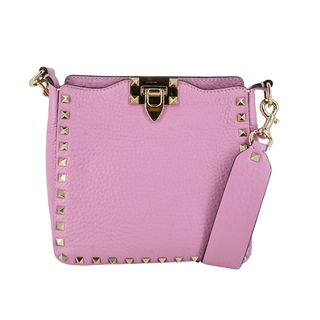 VALENTINO | Rockstud Mini Flip-Lock Hobo Bag