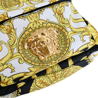 VERSACE | Barocco Hibiscus Nylon Backpack