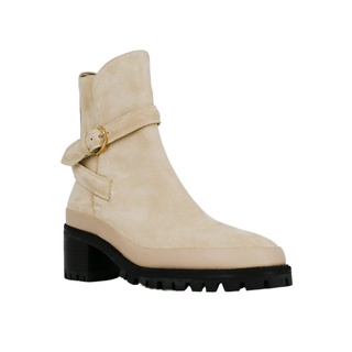 ULLA JOHNSON | Lennox Powder Lug Sole Ankle Booties