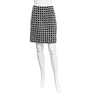 OSCAR DE LA RENTA | Grid Tweed Skirt Suit