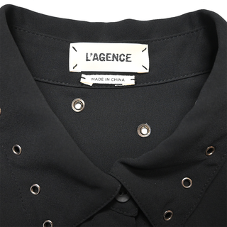 L'AGENCE | Bruno Grommet Embellished Blouse