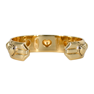 JANE WIN | LOVE Set In Stone Heart Cuff