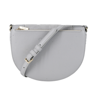 KATE SPADE | Luna Light Gray Crescent Crossbody Bag