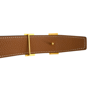 HERMES | Reversible 'H' Leather Belt