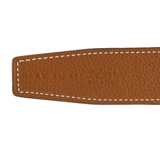 HERMES | Reversible 'H' Leather Belt