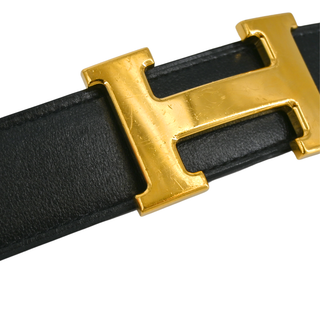 HERMES | Reversible 'H' Leather Belt