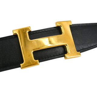 HERMES | Reversible 'H' Leather Belt