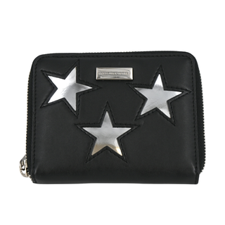 STELLA MCCARTNEY | Metallic Stars Small Zip-Around Wallet