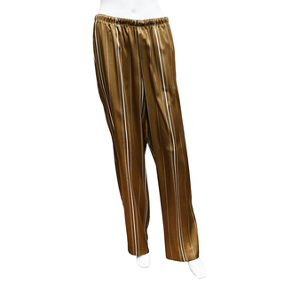 VINCE | Striped Duchesse Satin Pants