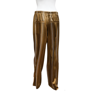 VINCE | Striped Duchesse Satin Pants