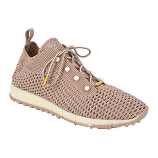 JIMMY CHOO | Macaron Crochet Knit Low-Top Sneakers