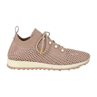 JIMMY CHOO | Macaron Crochet Knit Low-Top Sneakers