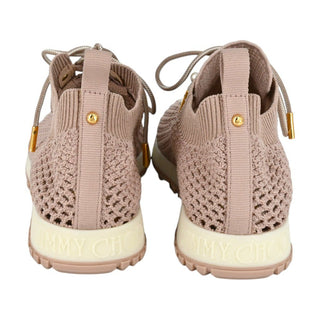 JIMMY CHOO | Macaron Crochet Knit Low-Top Sneakers