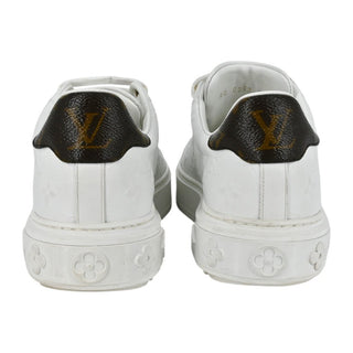 LOUIS VUITTON | Time Out Monogram Leather Sneakers