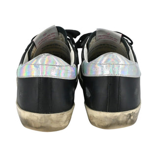 GOLDEN GOOSE | Black Leather Super-Star Sneakers