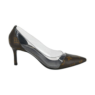 LOUIS VUITTON | Monogram Coated Canvas PVC Pumps