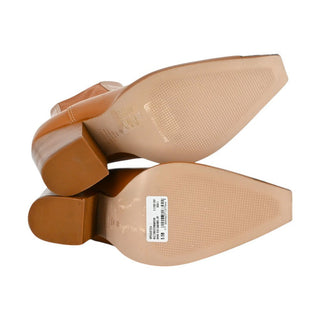 SCHUTZ | Springsteen Caramel Leather Booties