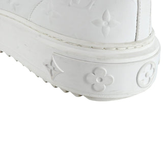 LOUIS VUITTON | Time Out Monogram Leather Sneakers