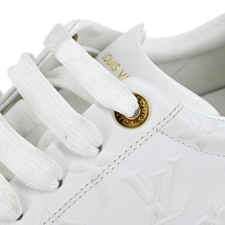 LOUIS VUITTON | Time Out Monogram Leather Sneakers