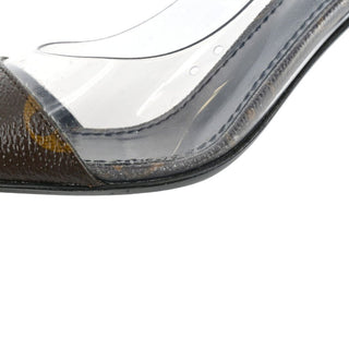 LOUIS VUITTON | Monogram Coated Canvas PVC Pumps