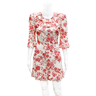 THE VAMPIRES WIFE | Mini Gloria Floral Dress