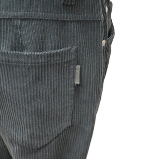 BRUNELLO CUCINELLI | Charcoal Corduroy Pants