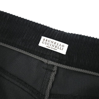 BRUNELLO CUCINELLI | Charcoal Corduroy Pants