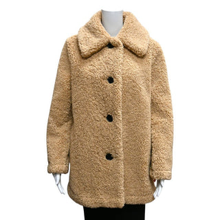 MAJE | Gatino Faux Fur Teddy Coat