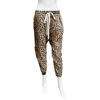 R13 | Harem Leopard Cotton Sweatpants