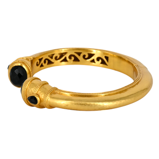 JULIE VOS | Obsidian Black Cannes Demi Cuff