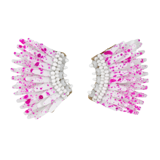 MIGNONNE GAVIGAN | Splatter Pink Mini Madeline Earrings