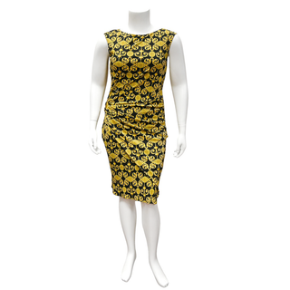 VERSACE COLLECTION | Barocco Print Midi Dress