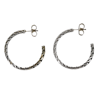 JOHN HARDY | Sterling Silver Palu Hoop Earrings