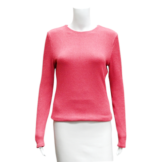 DUR DOUX | Salamander Fuchsia Textured Top