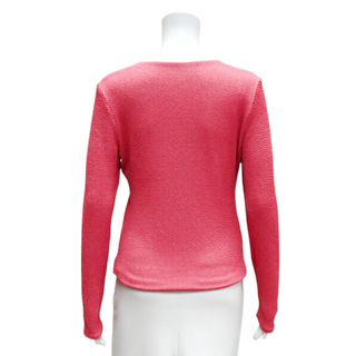 DUR DOUX | Salamander Fuchsia Textured Top