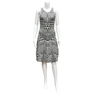 MCQ ALEXANDER MCQUEEN | Houndstooth Knit Dress