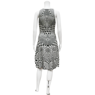 MCQ ALEXANDER MCQUEEN | Houndstooth Knit Dress